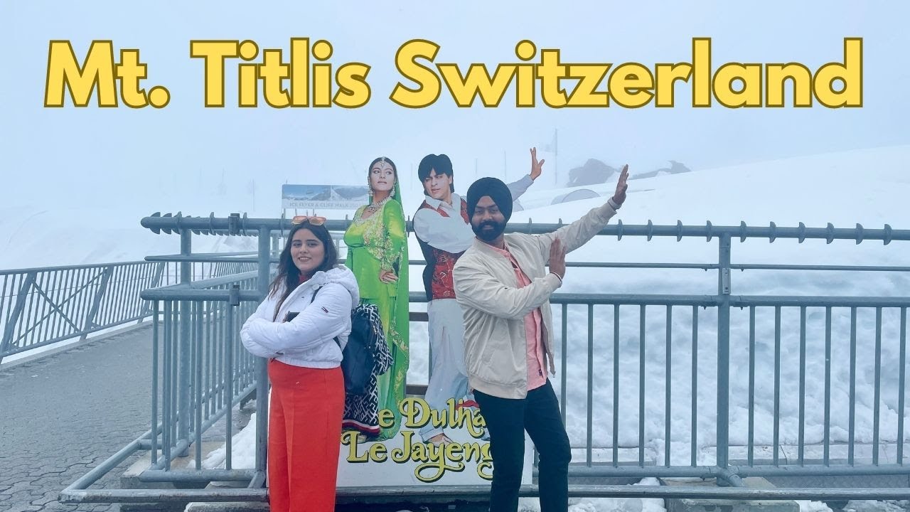 Meeting Shah Rukh and Kajol at Mt Titlis Switzerland | Europe Trip
