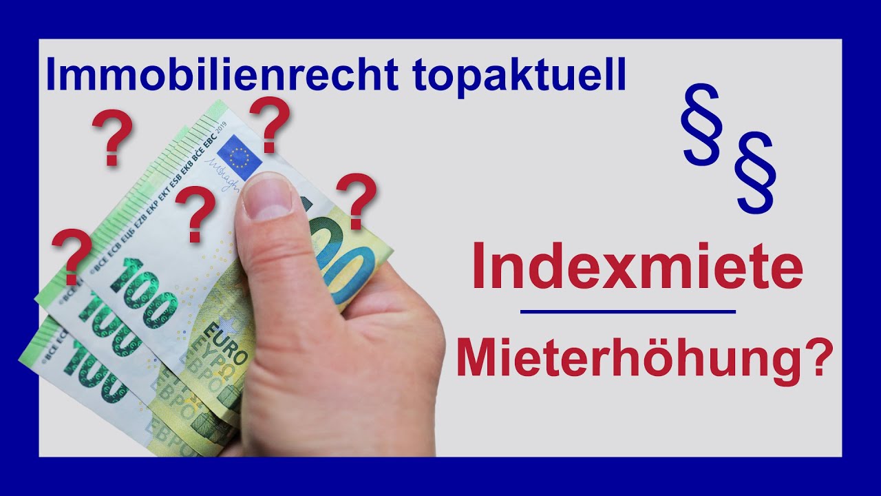 Klausel ungültig - kann der Vermieter die Indexmiete trotzdem erhöhen? | Tutorial
