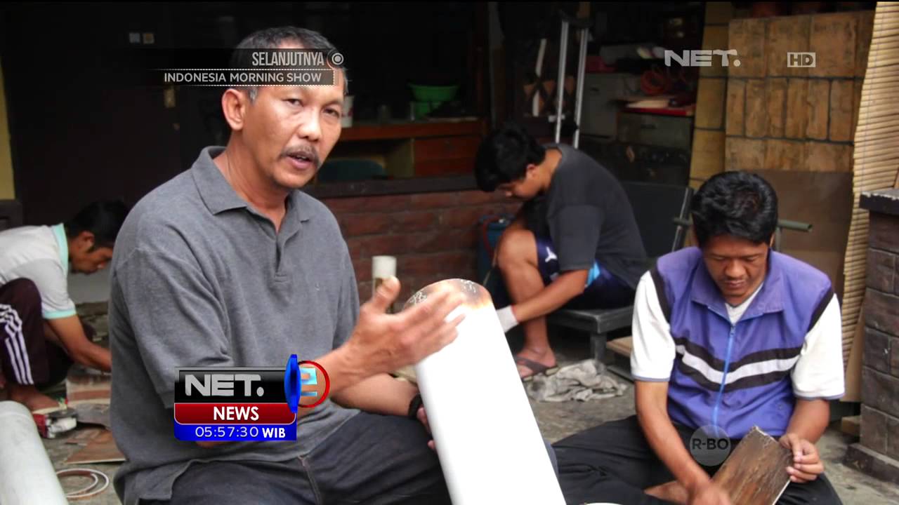 Mengubah Pipa Paralon Bekas Menjadi Produk Seni Bernilai Tinggi - NET5