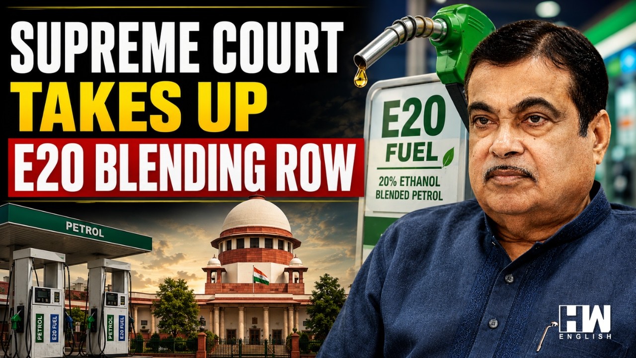 Supreme Court Takes Up E20 Blending Row; Centre Says Full Impact Will Be Known Next Year