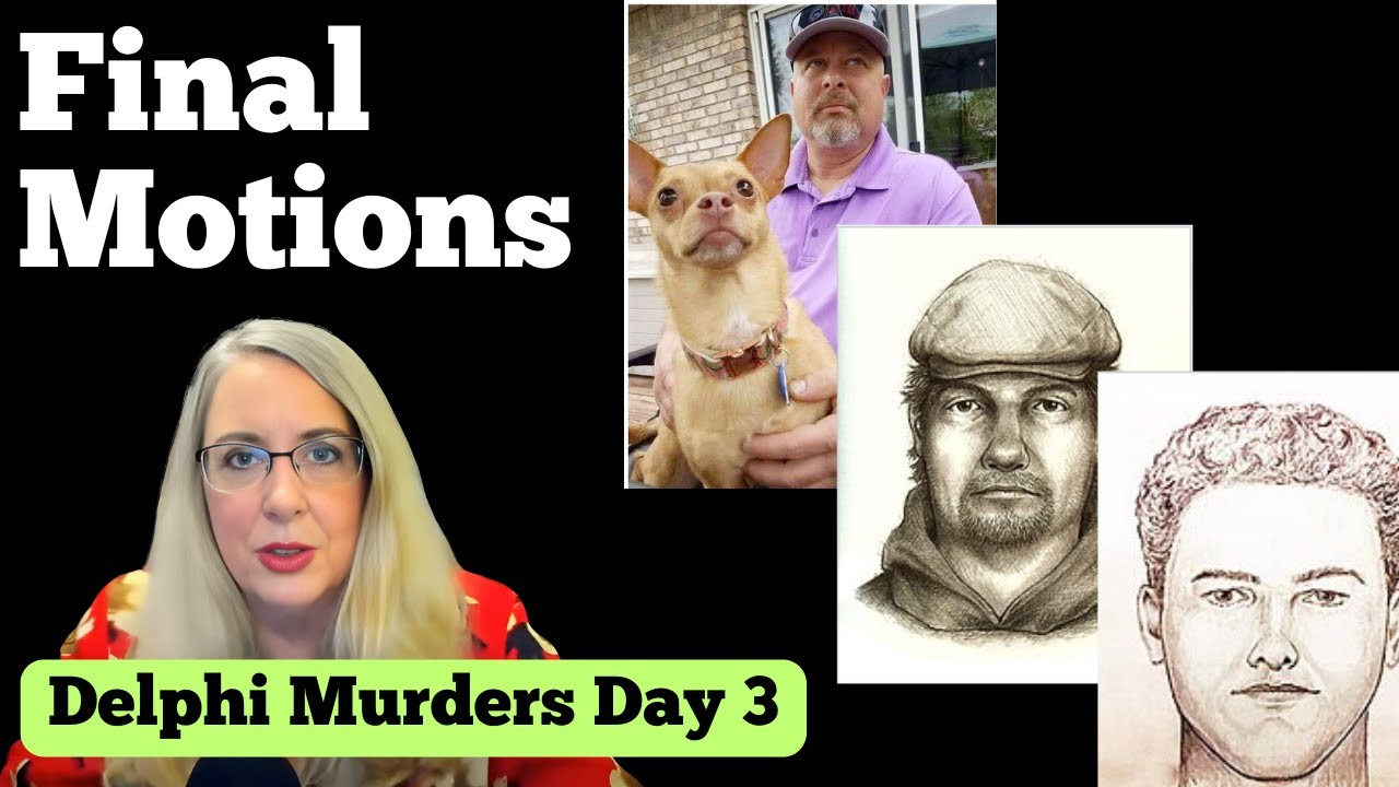 Delphi Murders Trial: State Moves to Keep Its Own Sketches Out of Evidence -- Lawyer LIVE