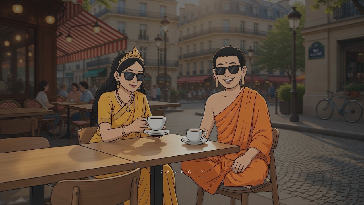 Relaxing Paris Café Jazz Zen Vibes for Study, Work, Sleep & Relax