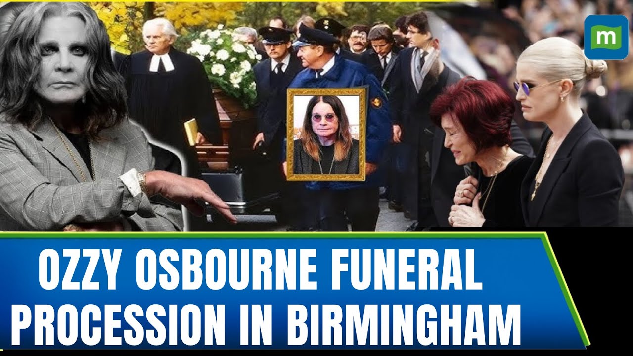 Watch Video: Ozzy Osbourne's funeral: Thousands gather to say final goodbye to Black Sabbath singer