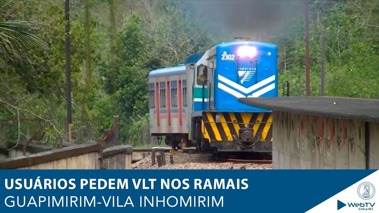 Usuários pedem VLT nos ramais Guapimirim-Vila Inhomirim