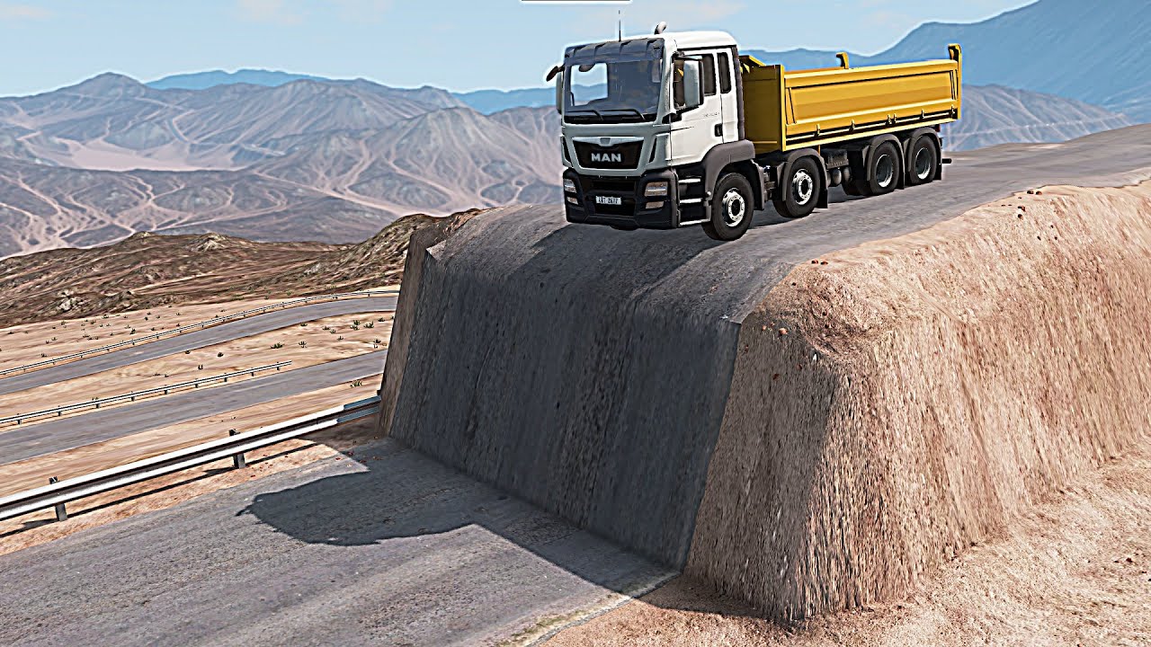 when a fake engineer designed a road in beamNG drive