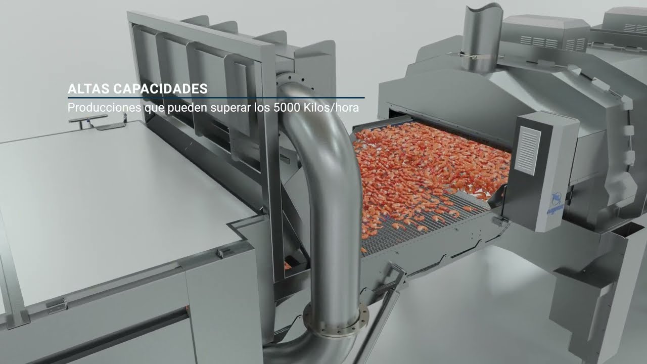 Volcan Hybrid | Cocedero en continuo de alto rendimiento | High-performance continuous cooker