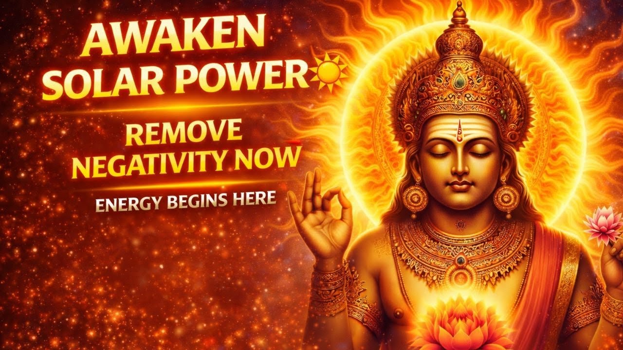 Surya Arghya Mantra | Remove Negativity, Attract Health & Success | Divine Echoes Worldwide