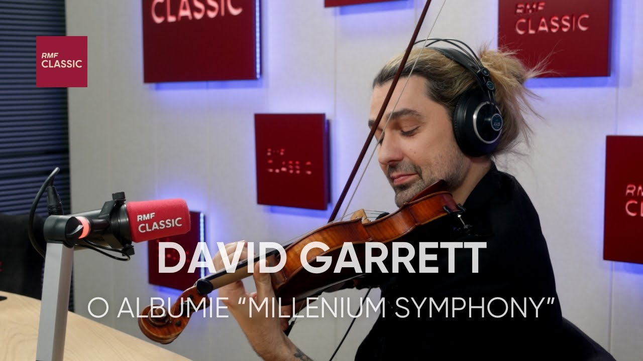 Od Paganini'ego do Beyoncé – David Garrett o nowym albumie Millenium Symphony!