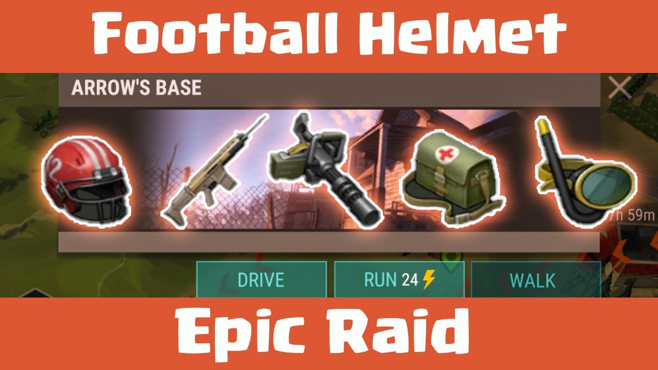 LDOE Epic Raid : Arrow | Football Helmet And Scuba Mask