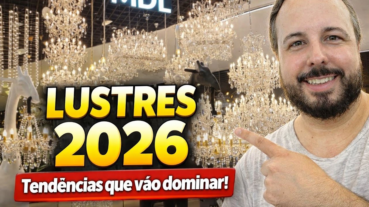 Lustres 2026: Tendências em Iluminação Decorativa, Pendentes de Luxo e Comprar no Paraguai Compensa?