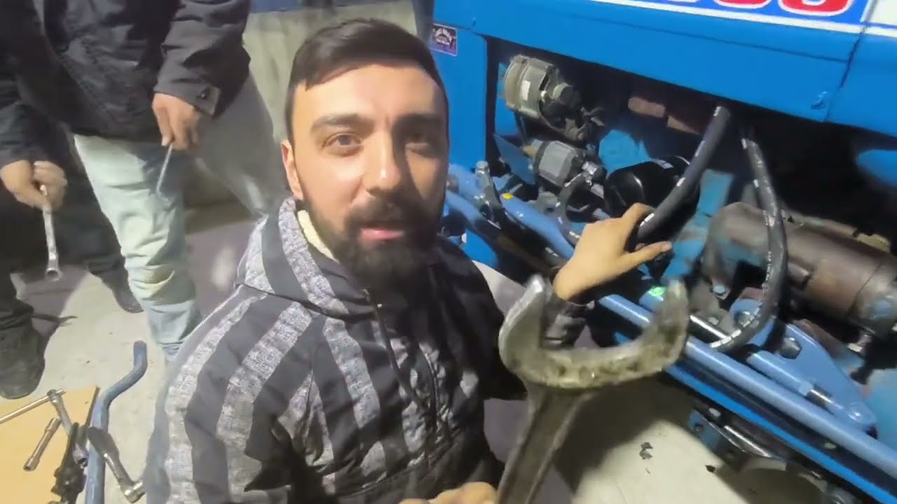 Ford Traktöre e 10 dk da 🚜Hidrolik Direksiyon Montajı nasıl yapılır 