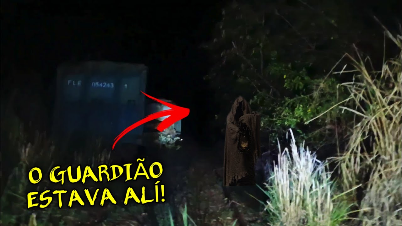 TINHA UM GUARDIÃO NA ESTAÇÃO DE TREM ABANDONADA!