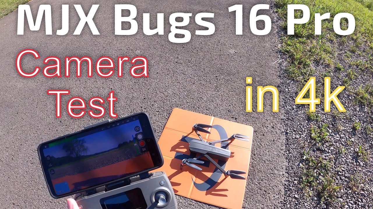 MJX Bugs 16 Pro Camera Tests in 4k