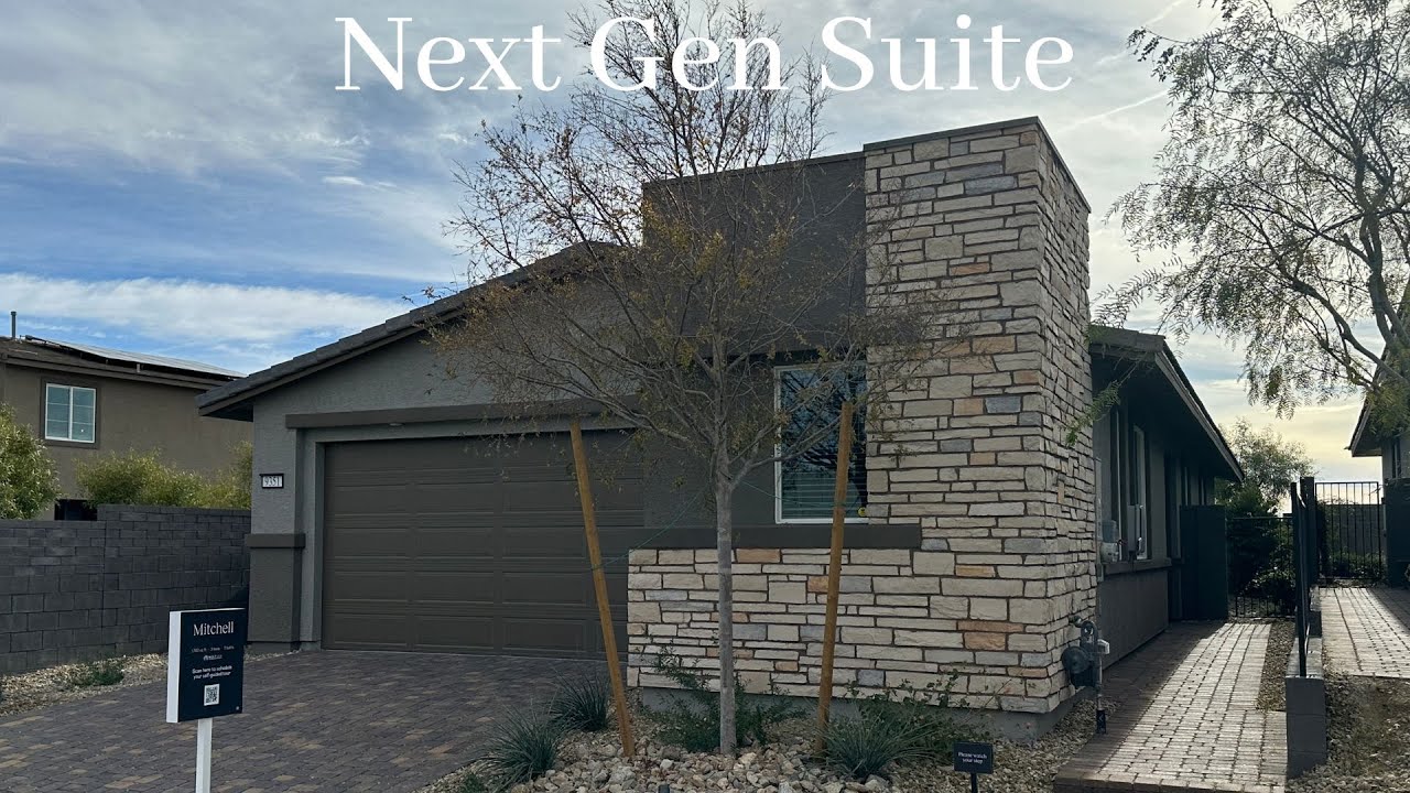 Aria at Sunstone by Lennar | Mitchell Next Gen Tour | New Homes For Sale Northwest Las Vegas $465k+