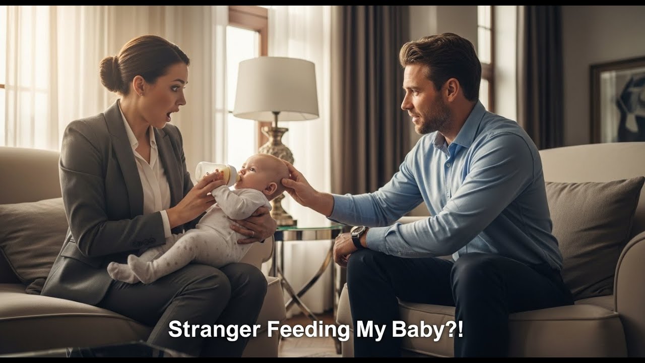 She Was a Billionaire Single Mom… Why Was a Stranger Feeding Her Baby?”