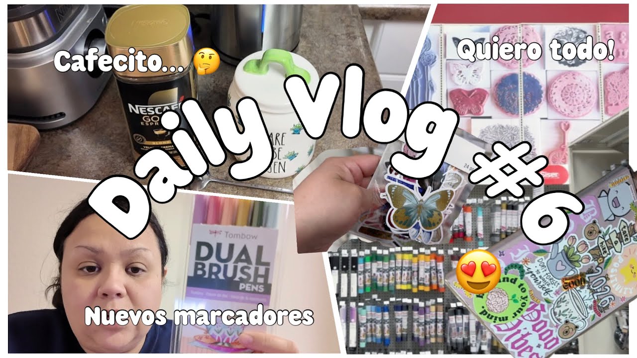 Daily Vlog #6: La primera caminata del año| quiero todo lo de la tienda de crafting! 