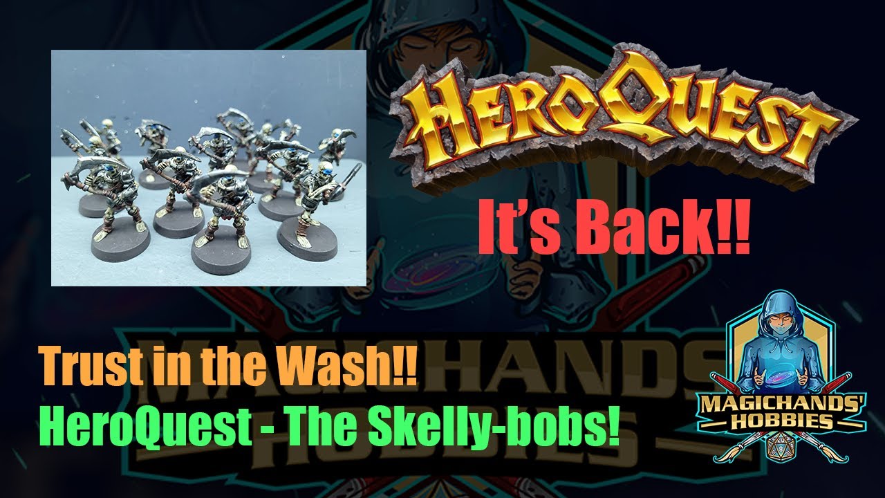 Trust In The Wash! HeroQuest - Skeleton