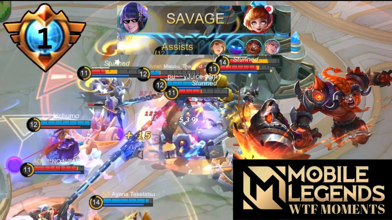 MLBB WTF MOMENTS EPISODE #1 | EPIC FAILS AND WINS | MOBILE LEGENDS WTF MOMENTS