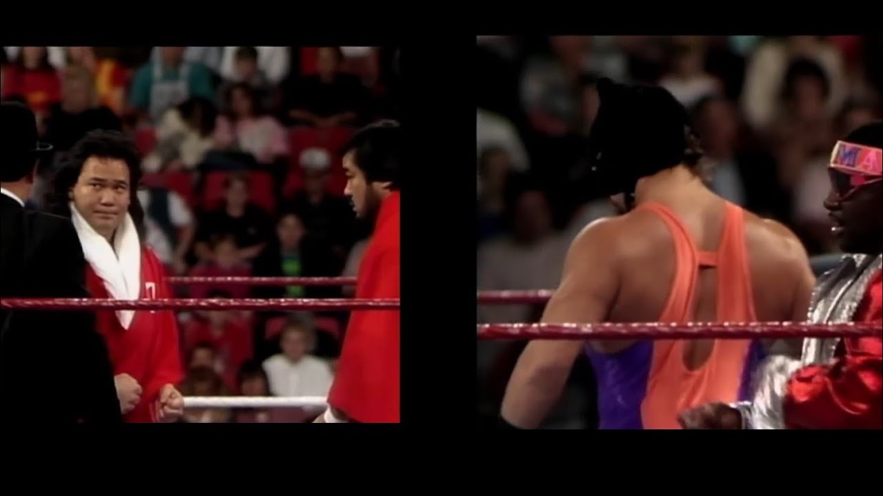 Orient Express vs. Battle Kat & Koko B. Ware (WWF 1990)