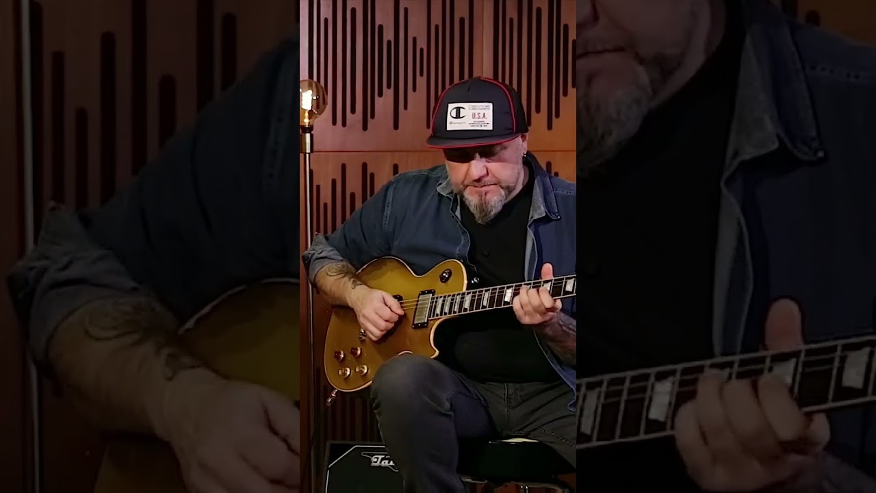 Gibson Les Paul Bonamassa Limited run Custom Shop R7 Goldtop prezentuje Piotr 