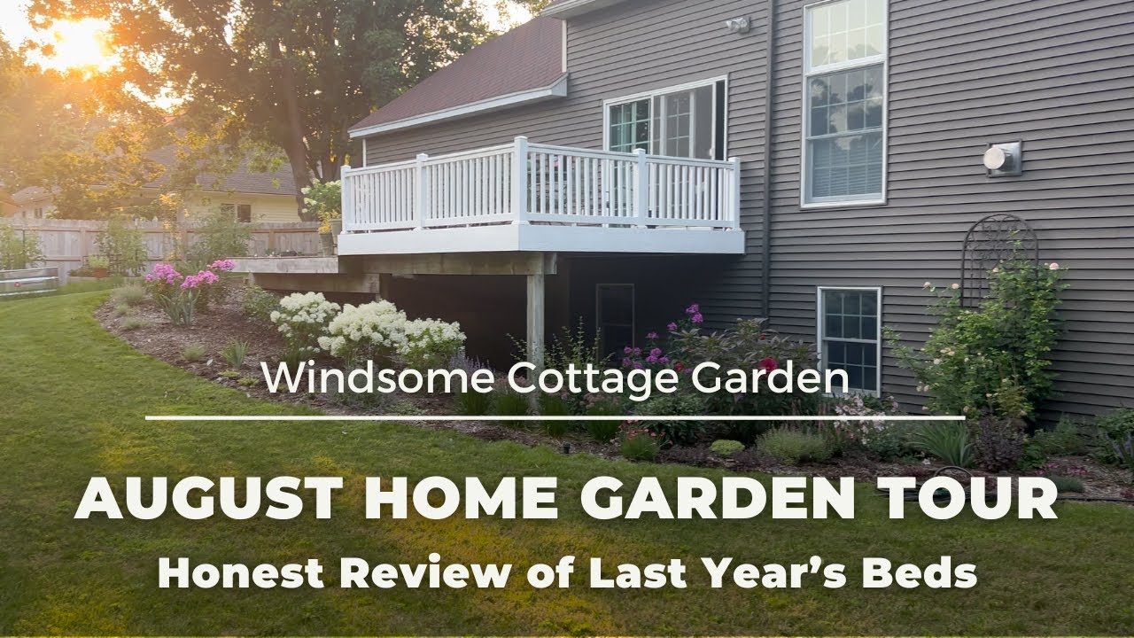 August Home Garden Tour: Honest Review of Last Years Beds