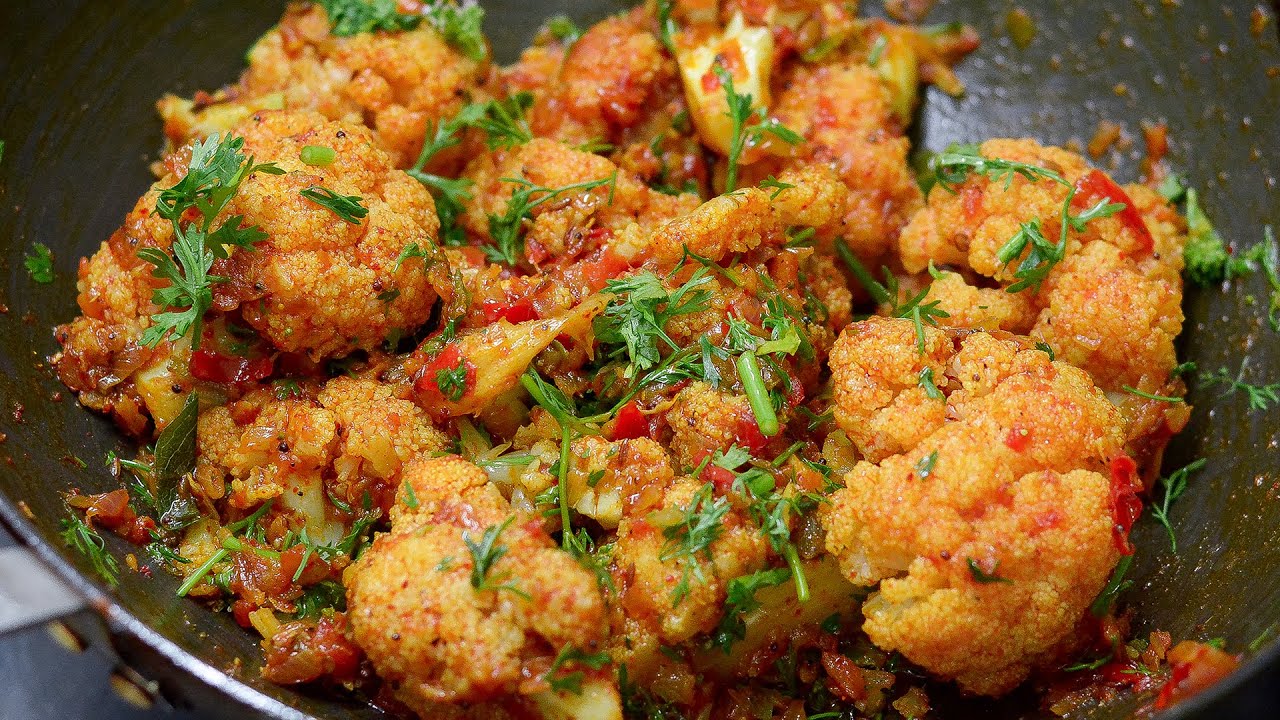 टिफीनसाठी झणझणीत मसालेदार फ्लॅावरची रेसीपी | Spicy Masaledar Flower Recipe | Latika Nimbalkar