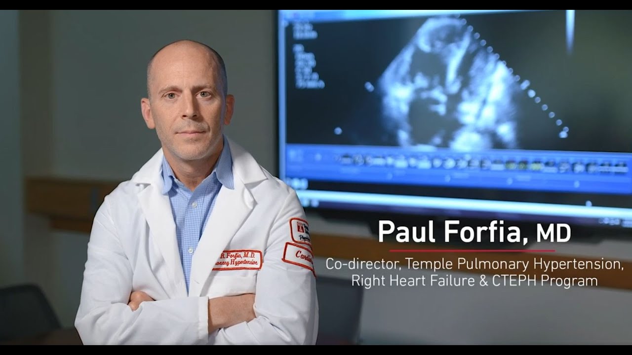 Effectively Treating CTEPH with PTE Surgery - Dr. Paul Forfia | Temple Health