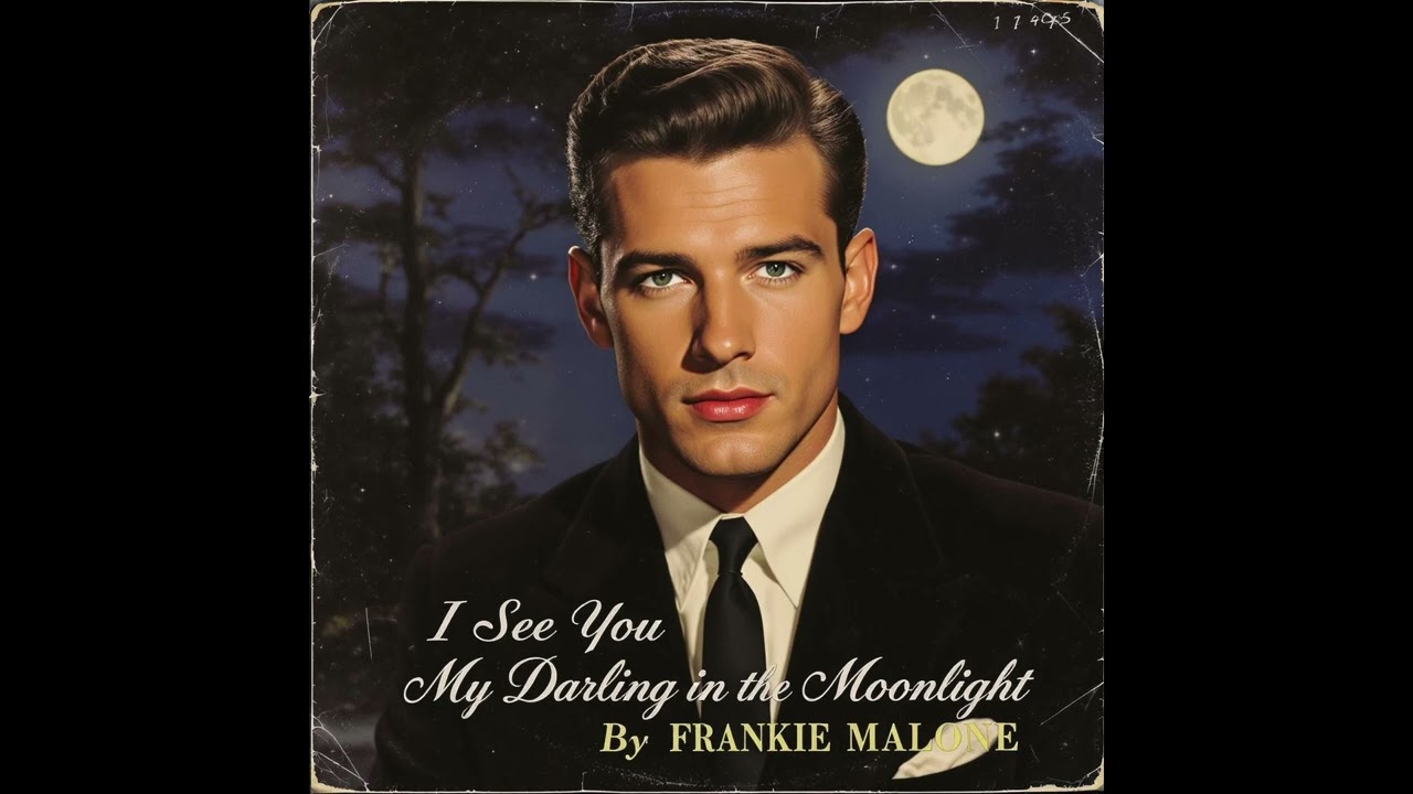 ✨ I See You My Darling in the Moonlight – A Romantic 1950s Rock and Roll Ballad ✨