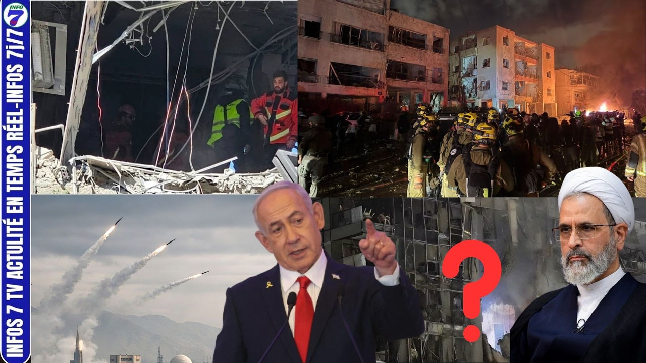Conflits Israëlo-americain/ Iran. Les dernières informations avec Général Khasim..