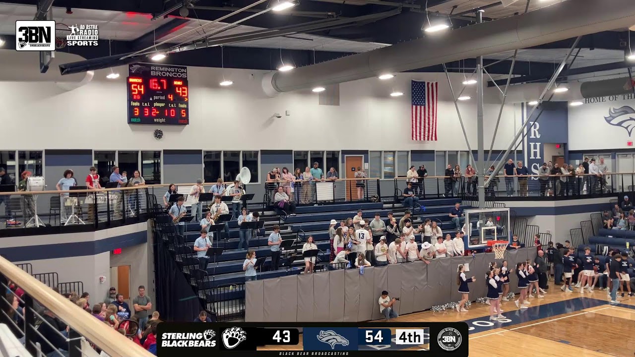 2026 Sterling Lady Black Bears vs. Remington Broncos