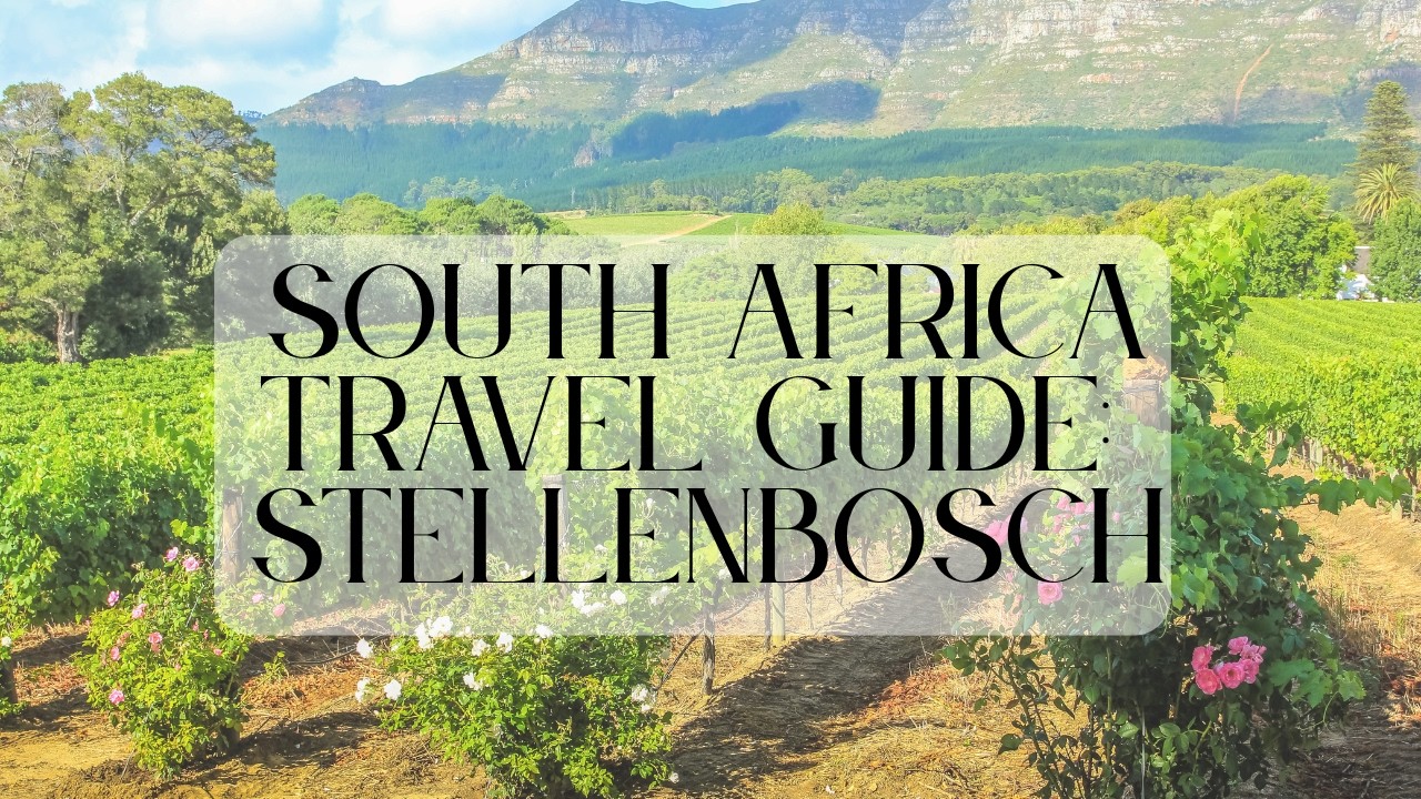 16 Best Things to Do in Stellenbosch, South Africa 🇿🇦 | The Ultimate Travel Guide | Part 1