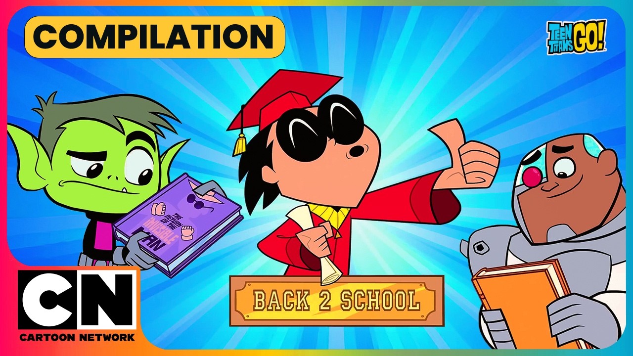 Superheroes in School?!😱🎒| Teen Titans Go💝| Cartoon For Kids🥳| @cnindia ​