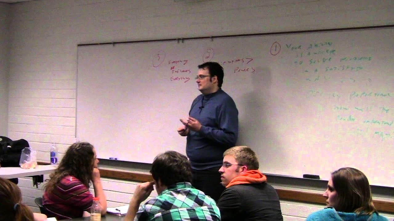 2013 Brandon Sanderson - Lecture 2: Magic & Satisfying Resolutions Pt 2 (8/8)