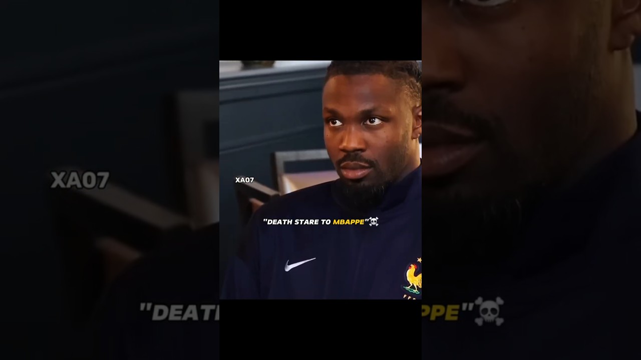 Thuram Reaction To Mbappe Trolling Him😅 #shorts #ronaldo #mbappe #messi #shortsvideo