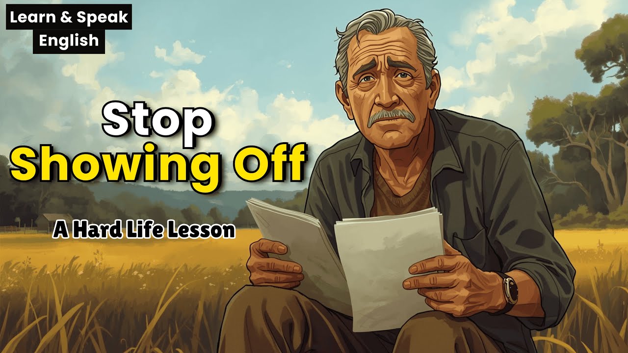 Stop Showing Off | A Rich Boy Who Lost Everything | A Powerful Life Lesson Story
