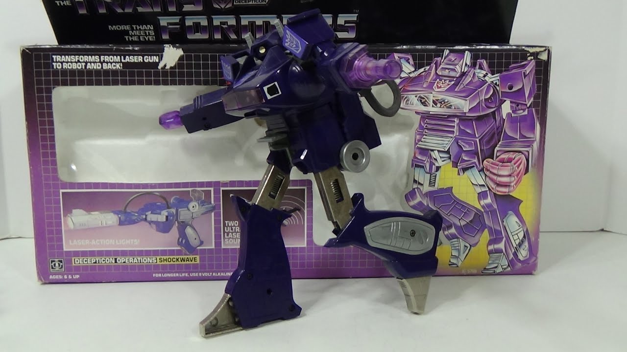 TRANSFORMERS G1 SHOCKWAVE TOY REVIEW