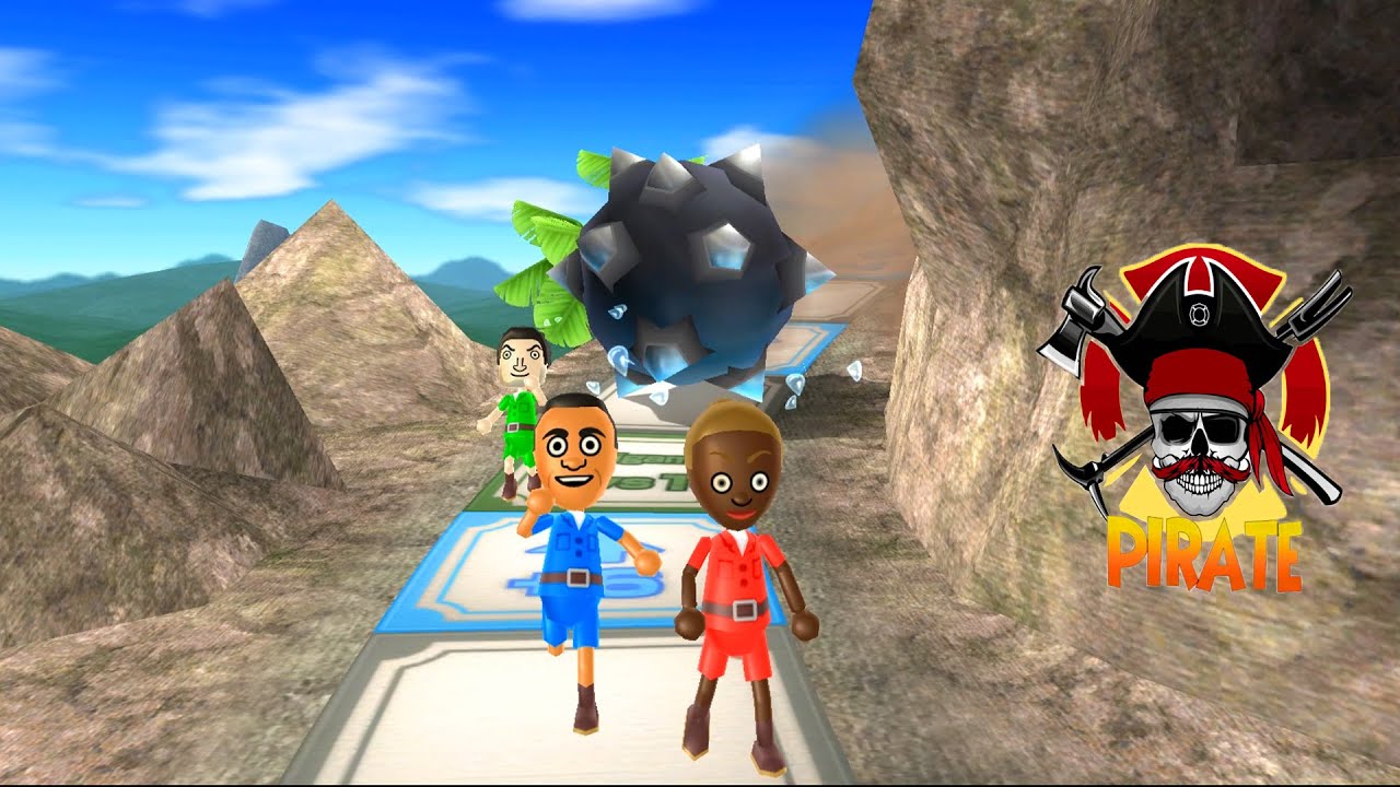 Wii Party Board Game Island - Obama Vs Emma Vs Pablo Vs Hiromasa (Hardest Difficulty)
