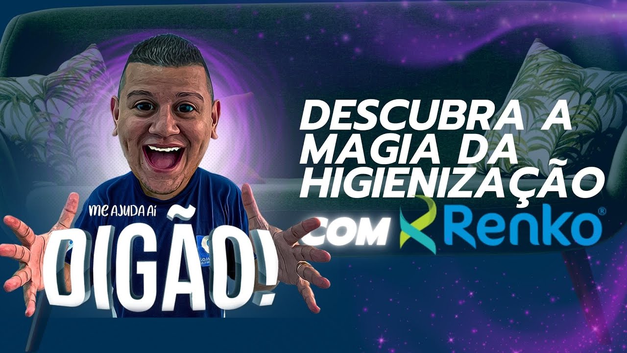 LIMPEZA E HIGIENIZAÇÃO DE ESTOFADOS COM PRODUTOS RENKO! | Me Ajuda Ai Digão!