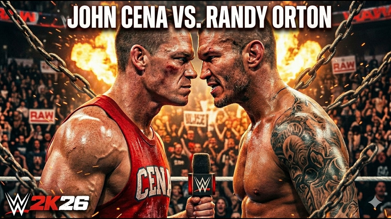 🔴LIVE  : JOHN CENA VS. Randy Orton - Game Play | WWE Extreme Rules Match || 2K26 WWE