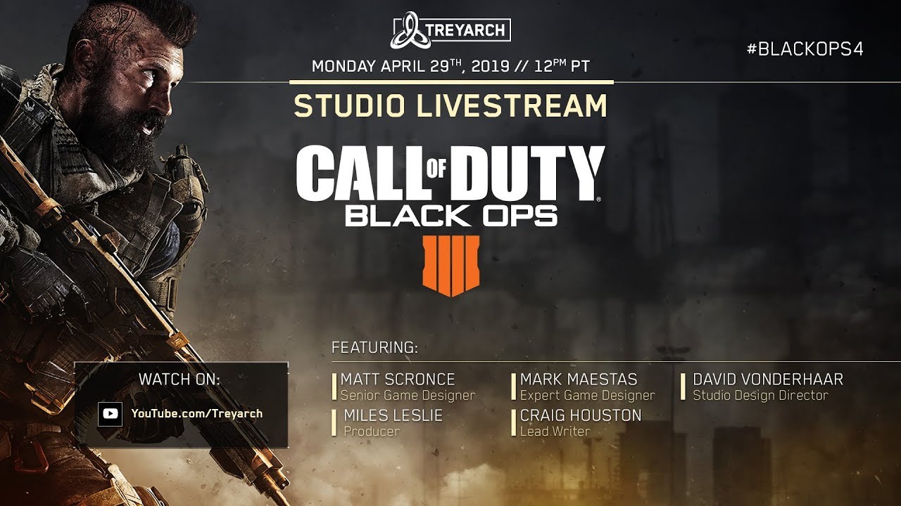 Official Call of Duty&reg;: Black Ops 4 &ndash; Studio Livestream: Operation Spectre Rising
