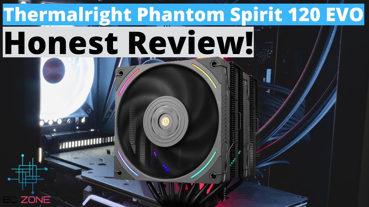 Обзор Thermalright Phantom Spirit 120 EVO! Лучший процессорный кулер по соотношению цены и качества!