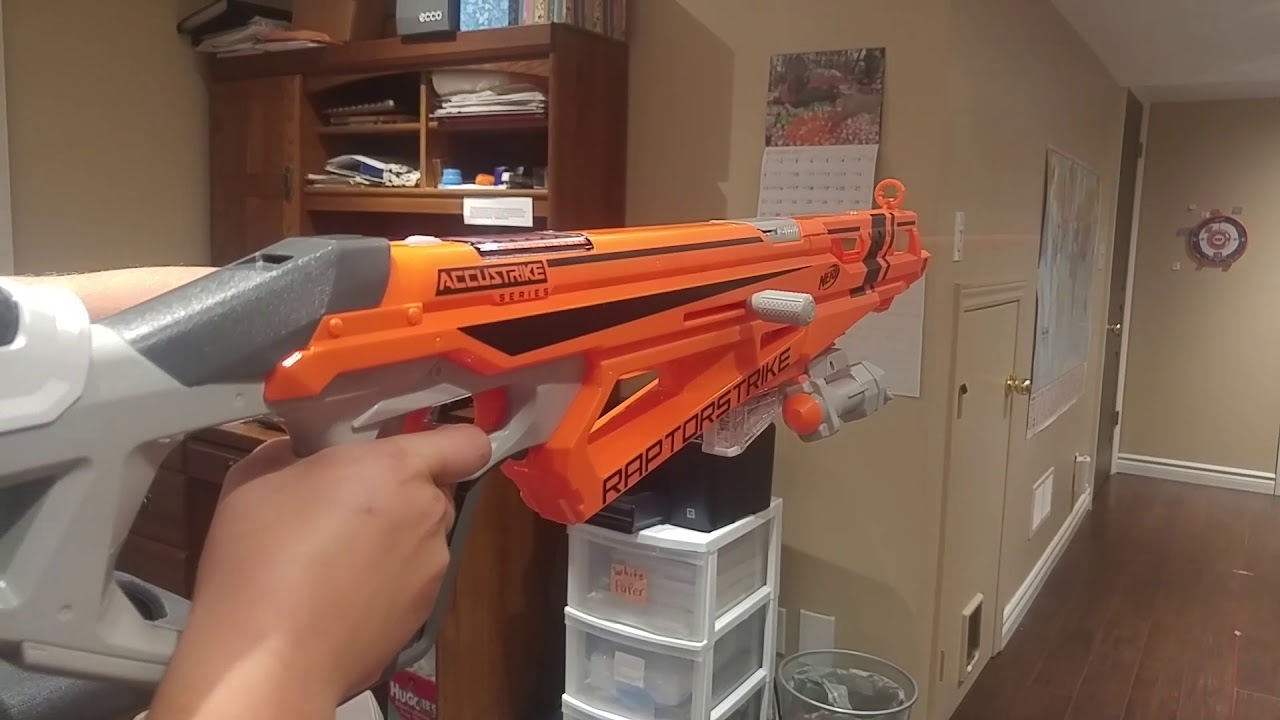 [REVIEW] Nerf Accustrike Raptorstrike Review!