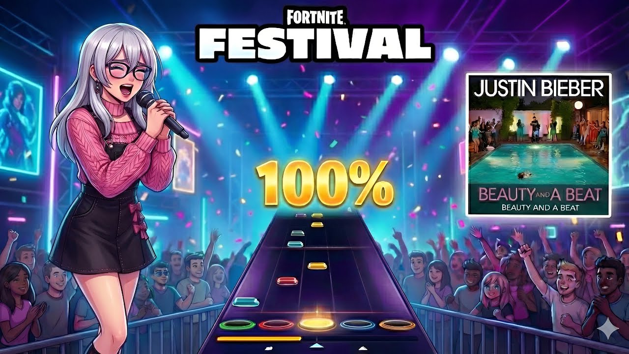 Beauty And A Beat // Justin Bieber ft. Nicki Minaj // Fortnite Festival 