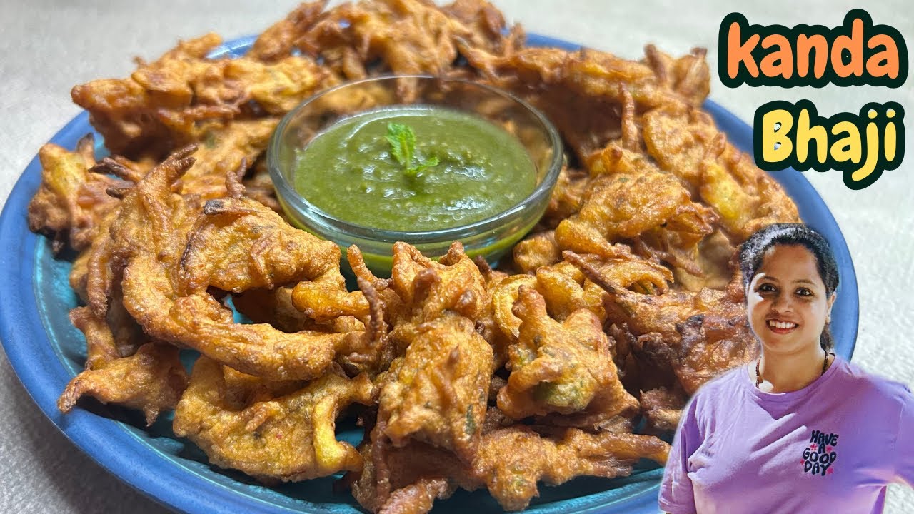Outside Rain, Inside Crispy Kanda Bhaji and Green Chutney - Perfect Monsoon Vibes @GoanSpiceHouse