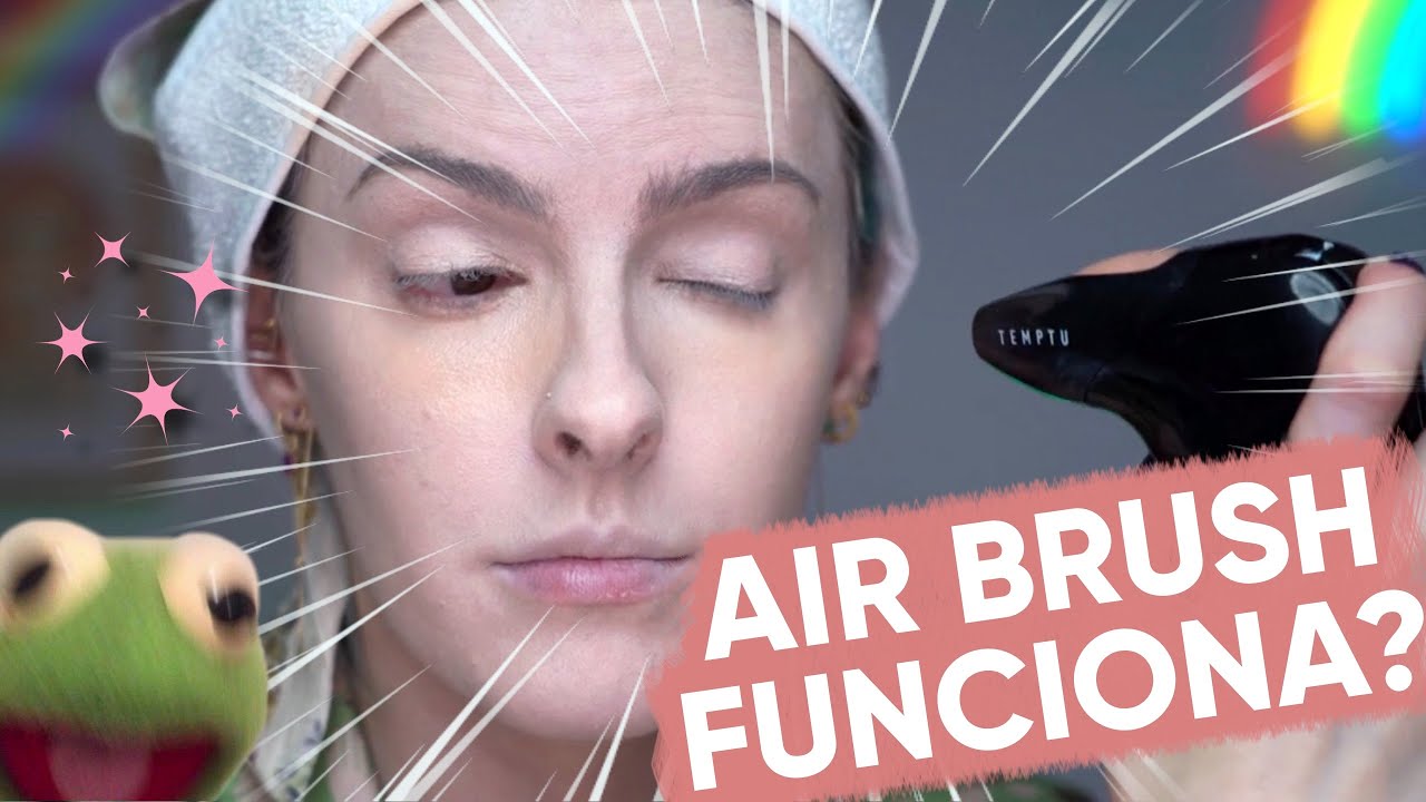 PINTANDO A CARA COM UM AIR BRUSH! - Karen Bachini