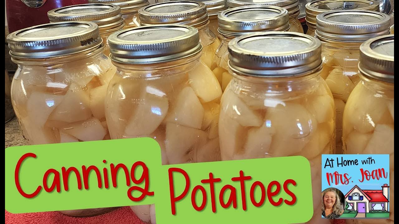 How to Can Potatoes