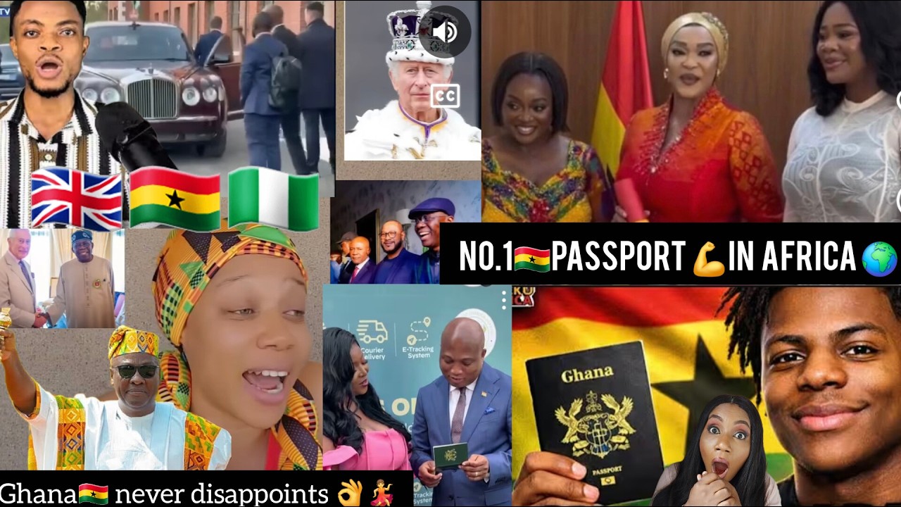 WOW😲💃NIGERIANS🇳🇬IN TOTAL SHOCK AS GHANA'S🇬🇭PASSPORT RANKS BEST 👌 IN AFRICA🌍