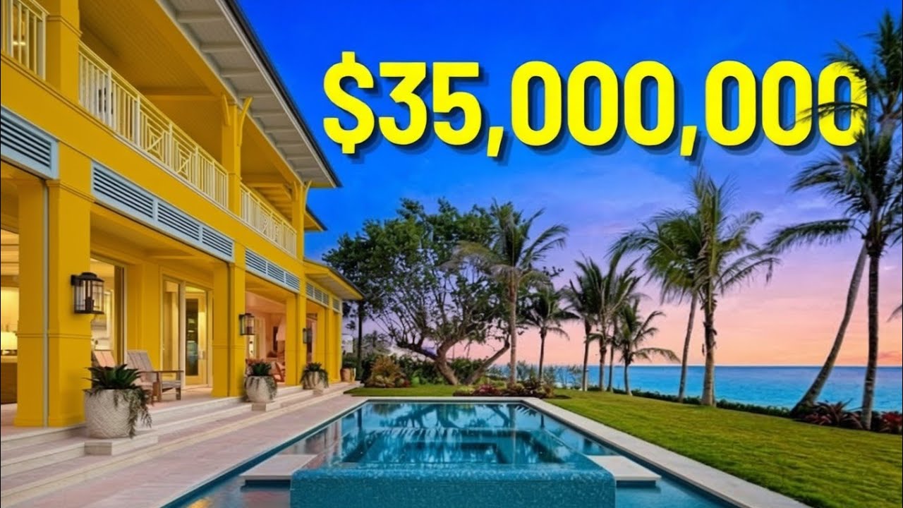 La Casa de Playa M&aacute;s Impresionante de Florida: Lujo Frente al Mar 🏝️✨
