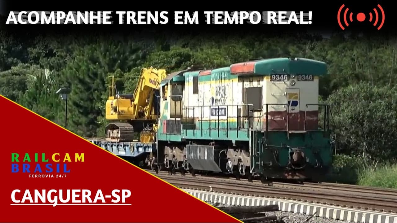 TRENS AO VIVO EM CANGUERA, SÃO ROQUE, SP