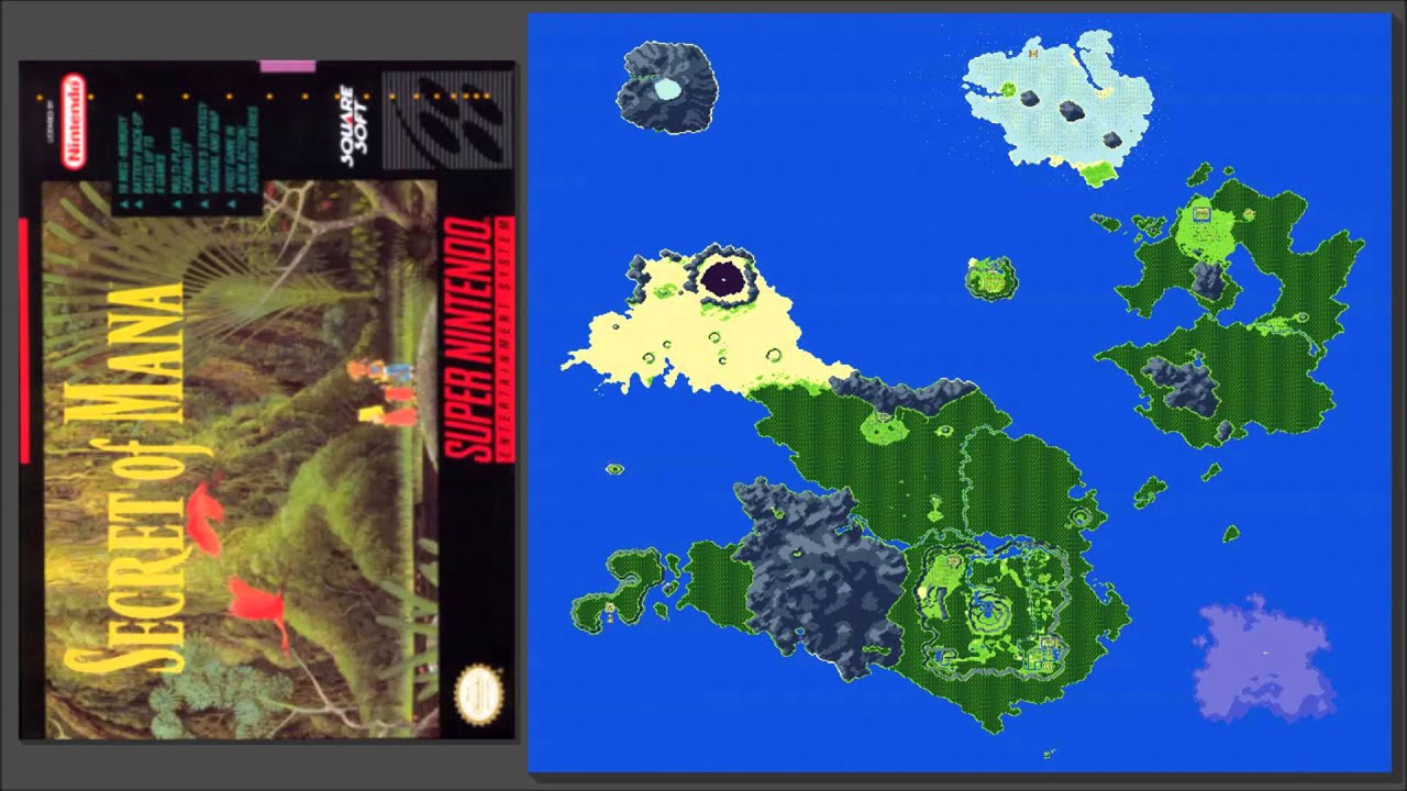 Secret of Mana SNES [OST] Burning Castle